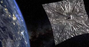 Над Землей раскрылся огромный солнечный парус LightSail 2