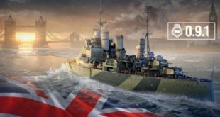 Британский флот в World of Warships получает новые корабли