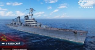 На ближайшем тестировании World of Warships появятся новые советские крейсеры