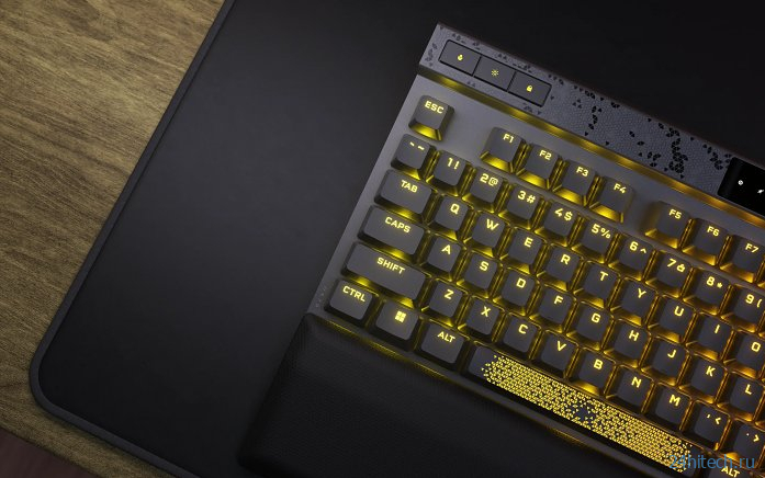 Corsair готова поразить геймеров уникальной магнитной клавиатурой K70 Max