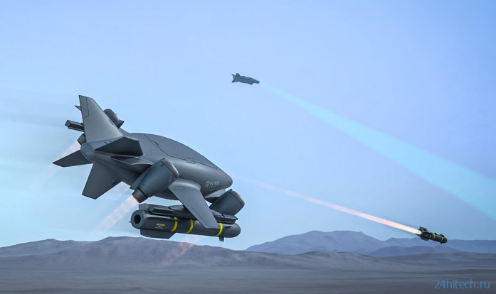 Mayman Aerospace превратила летающий мотоцикл Razor в боевой беспилотник