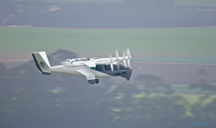 Воздушное такси «Midnight» от Archer Aviation совершило первый полноценный полет